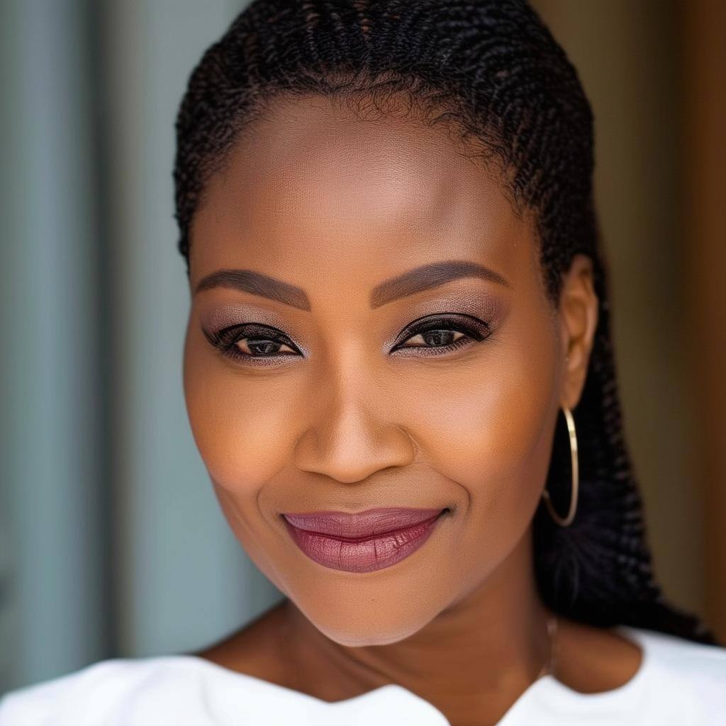 nigerian woman in her 40s, professional
